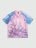 Dragon & Flower Football Jersey