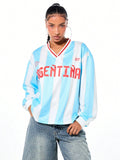 Argentina Striped Long-Sleeve Jersey