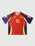 Spain #10 Football Jersey