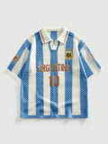 Argentina #10 Hollow-Knit Polo