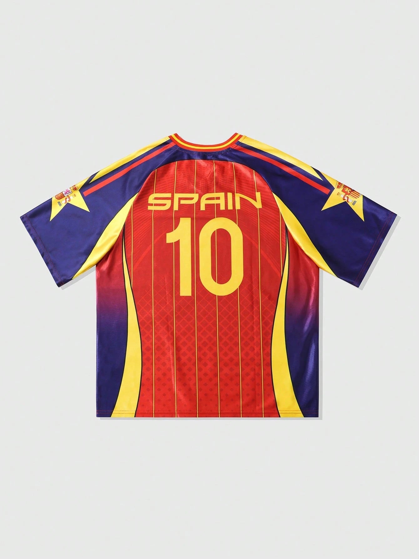 Spain #10 Football Jersey