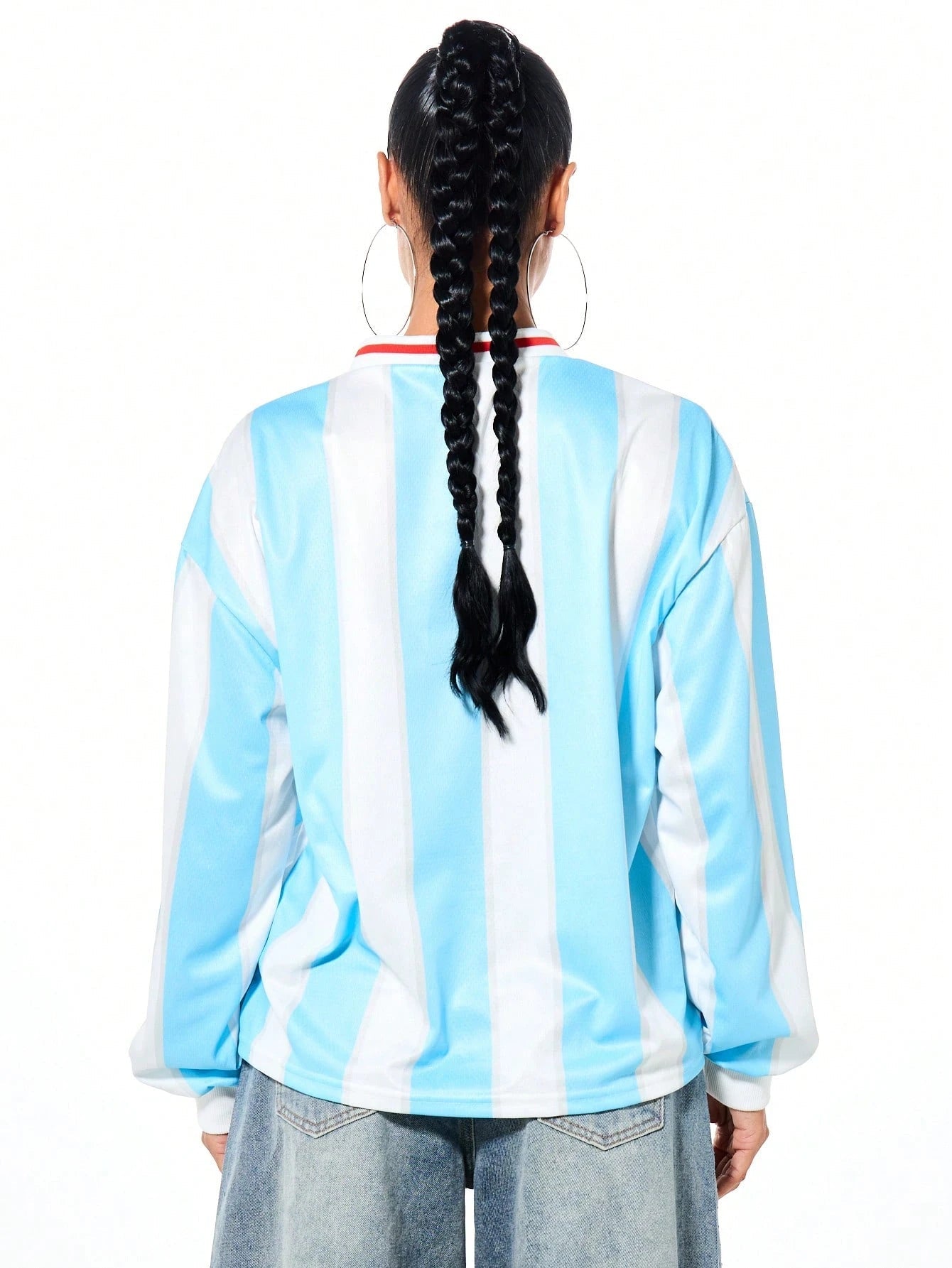 Argentina Striped Long-Sleeve Jersey