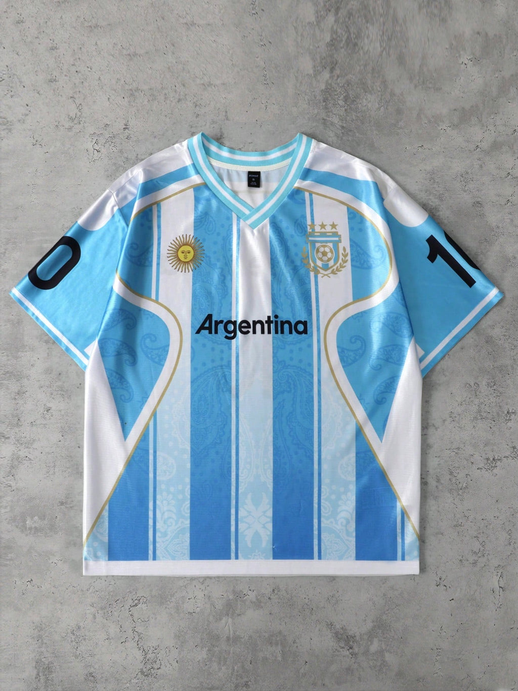 Argentina Football Jersey Tee