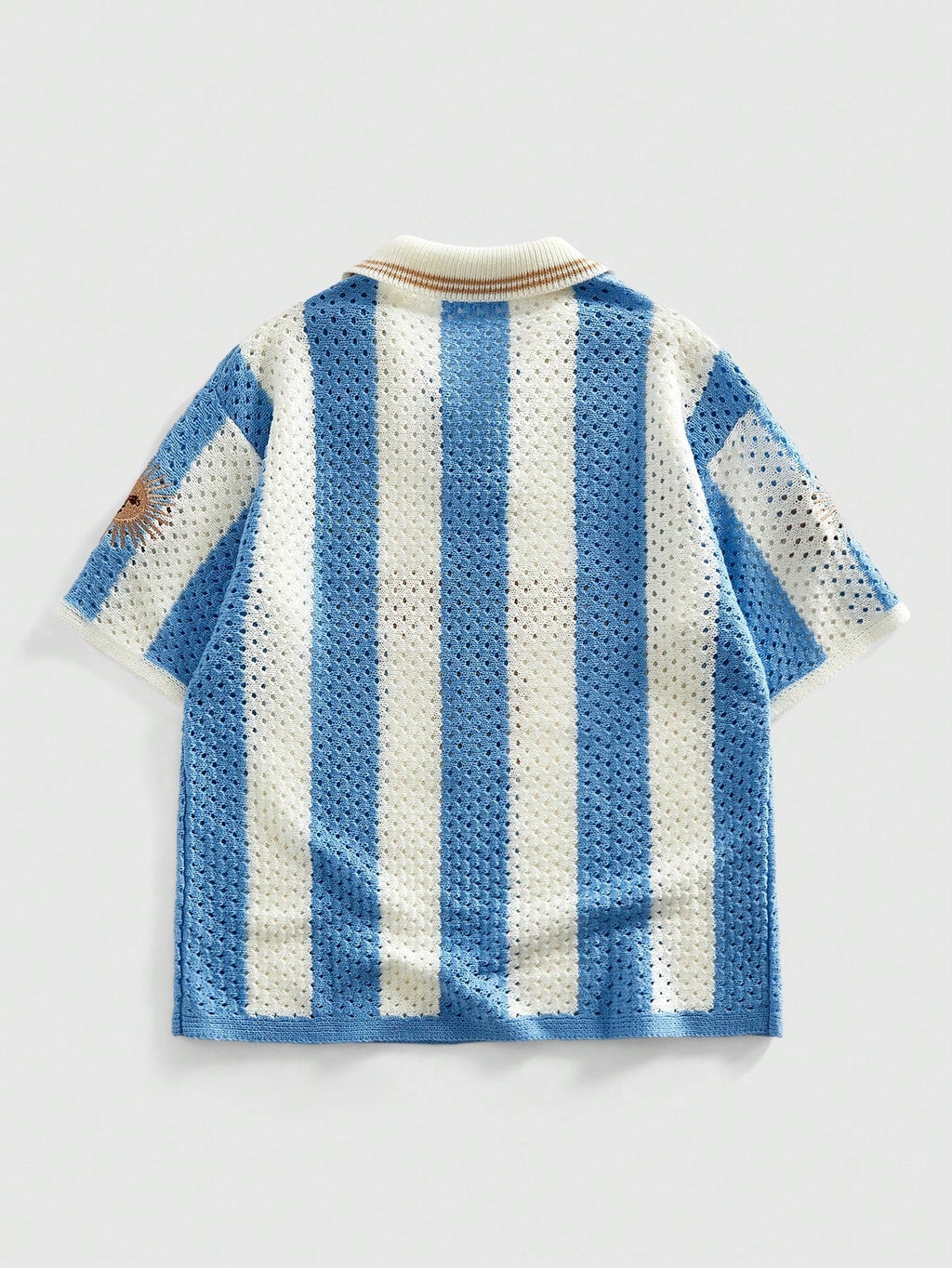 Argentina #10 Hollow-Knit Polo