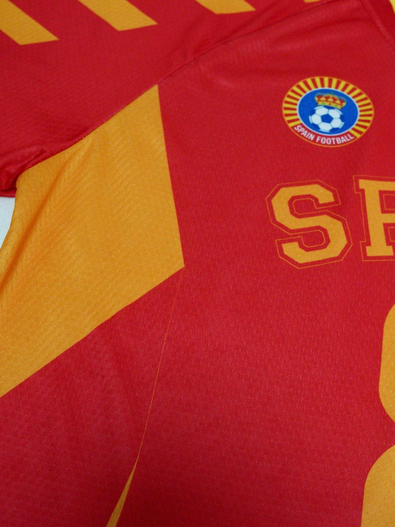 Spain #8 Football Jersey