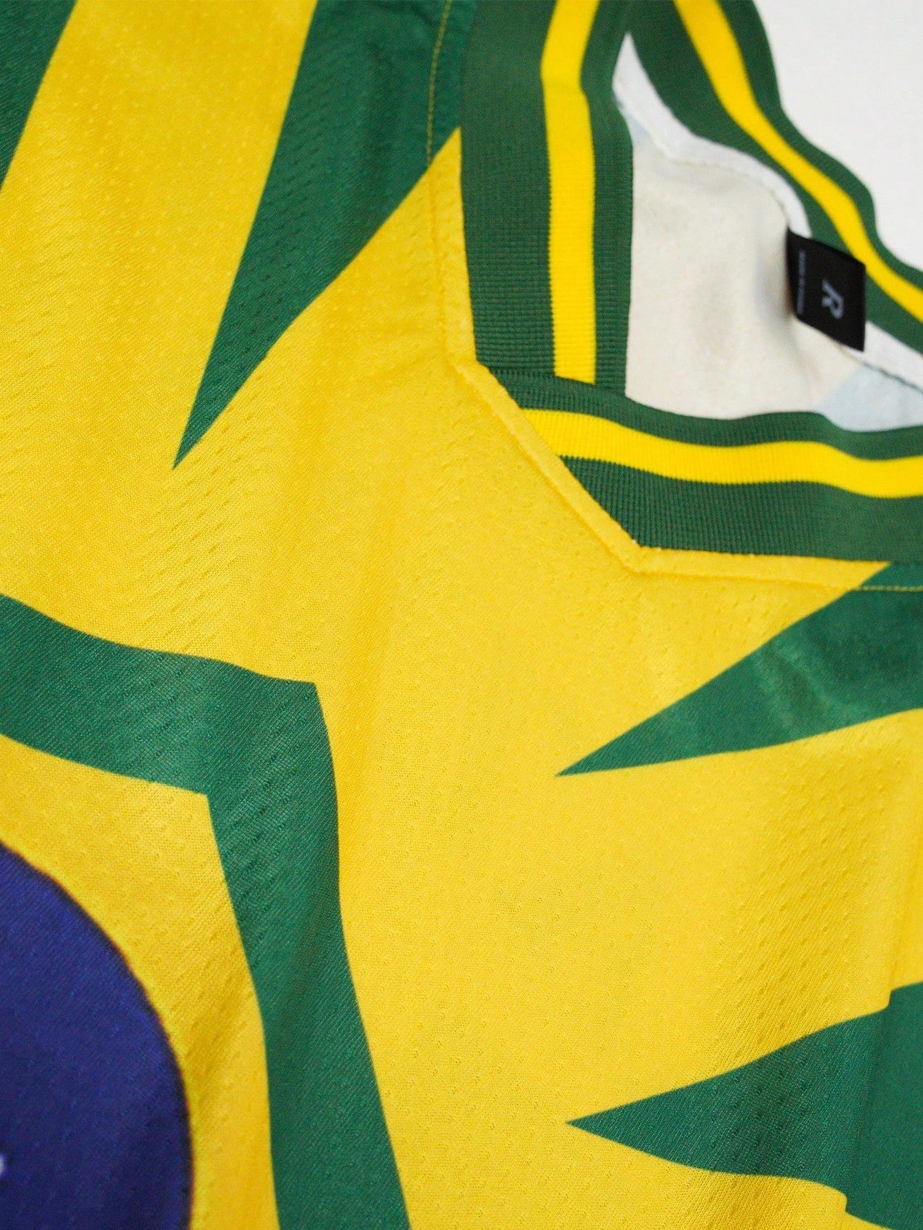 Brazil Retro Football Jersey Tee