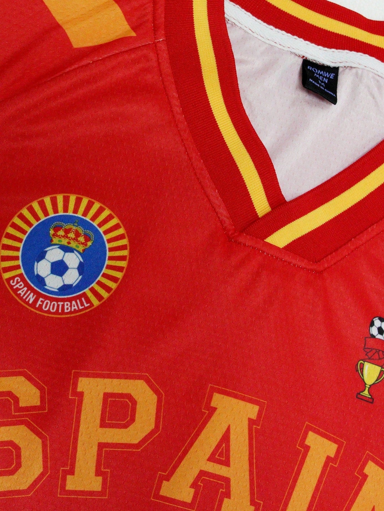 Spain #8 Football Jersey