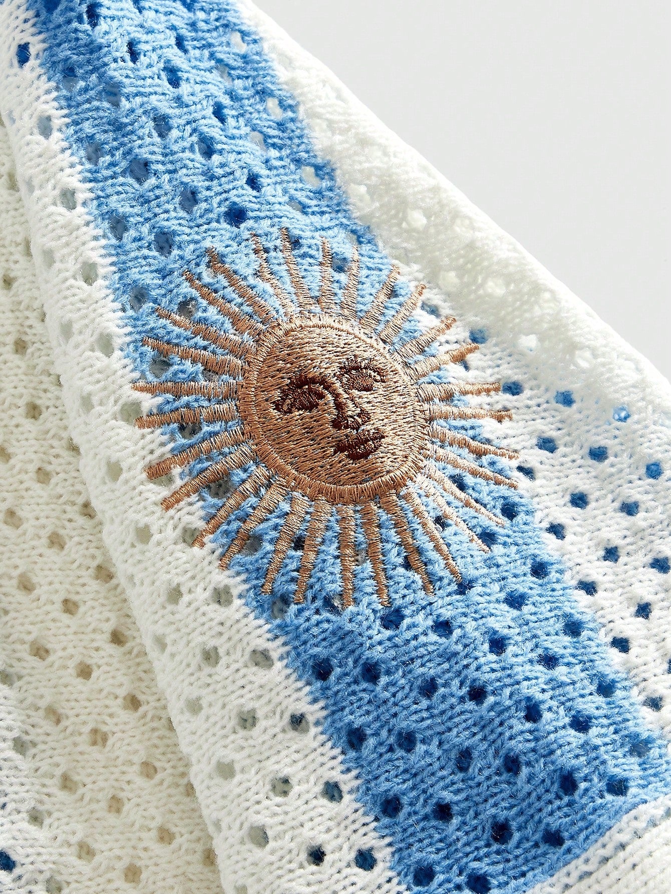 Argentina #10 Hollow-Knit Polo