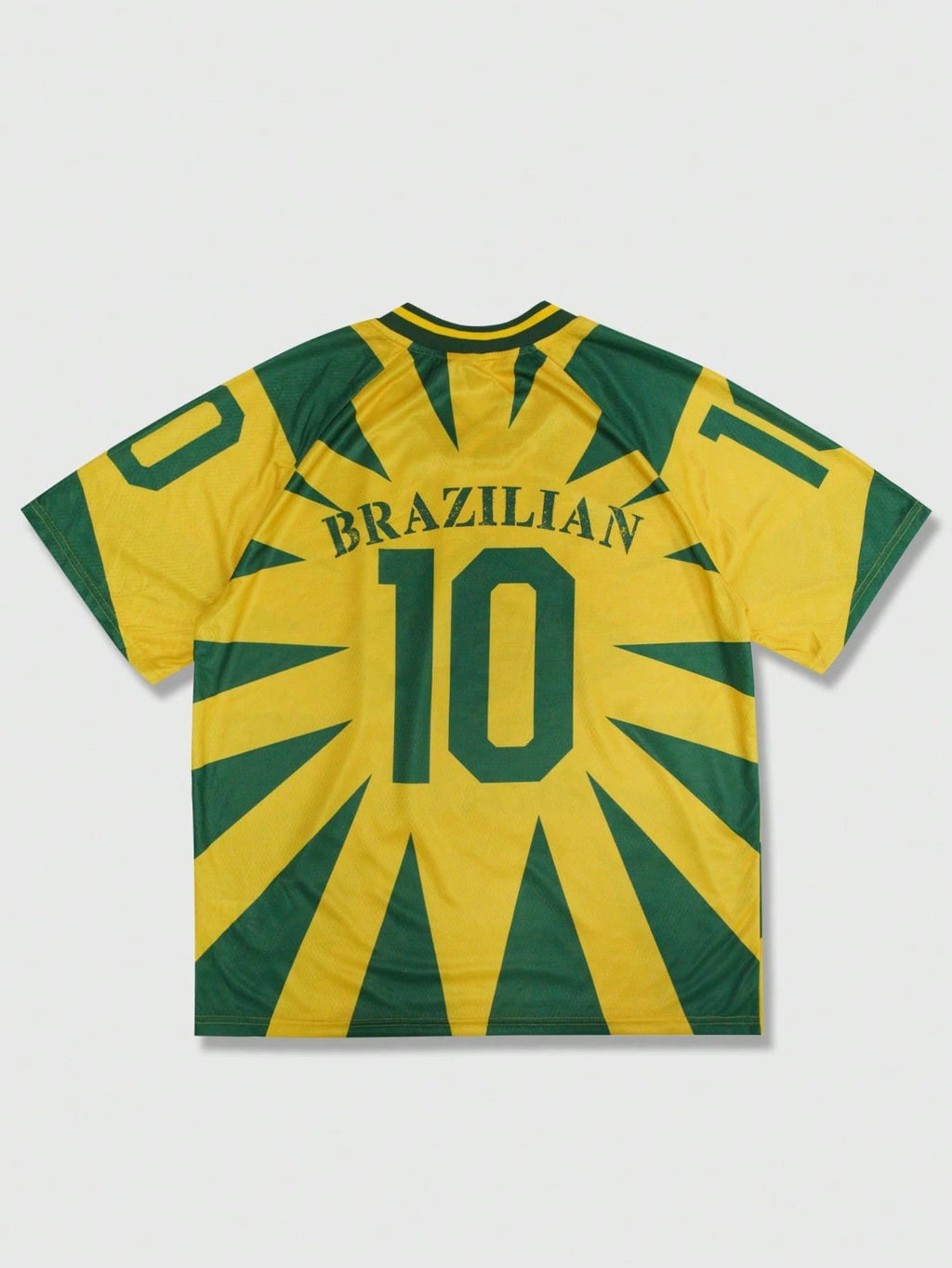 Brazil Retro Football Jersey Tee
