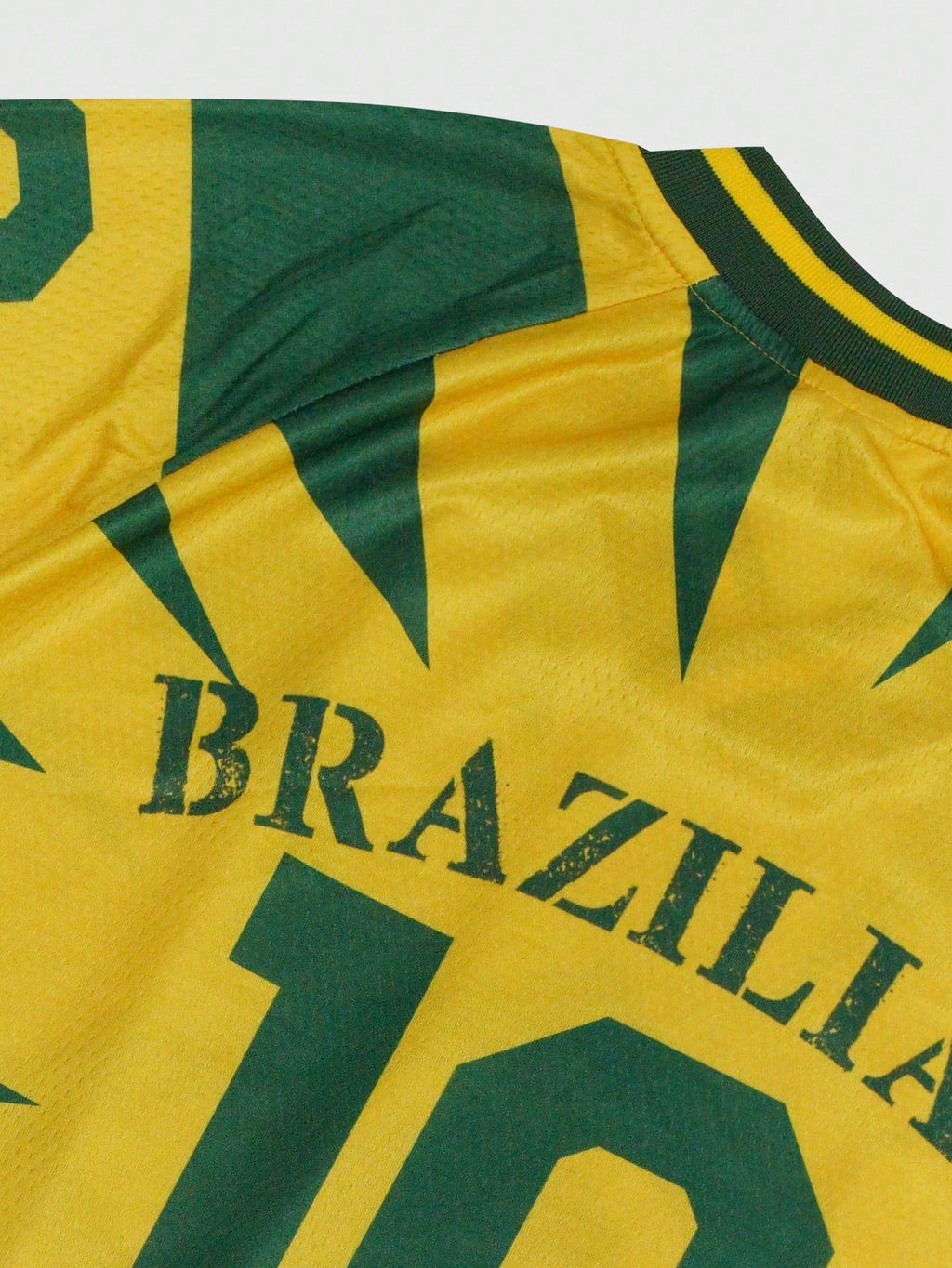 Brazil Retro Football Jersey Tee
