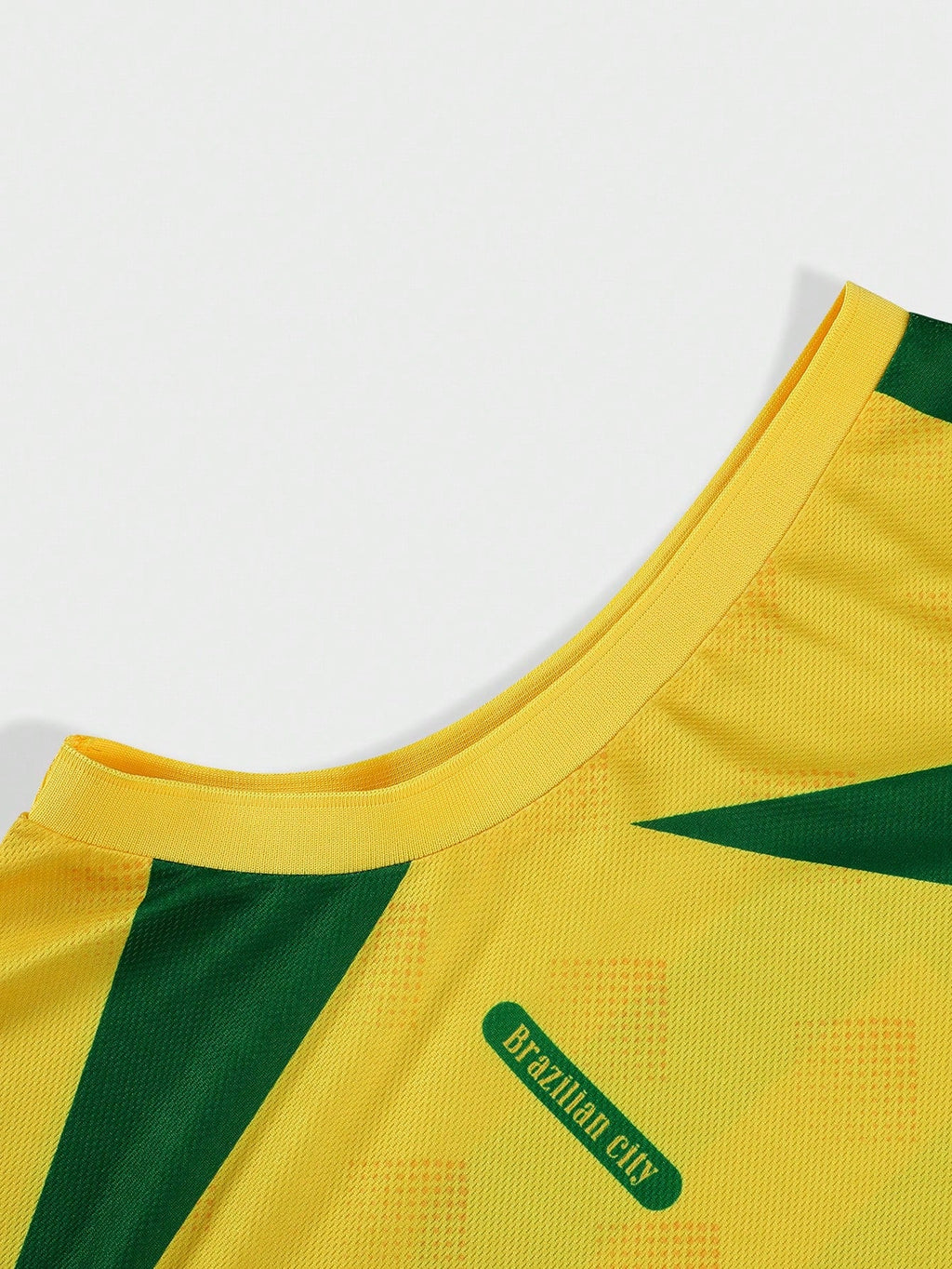 Brazil Sleeveless Football Top