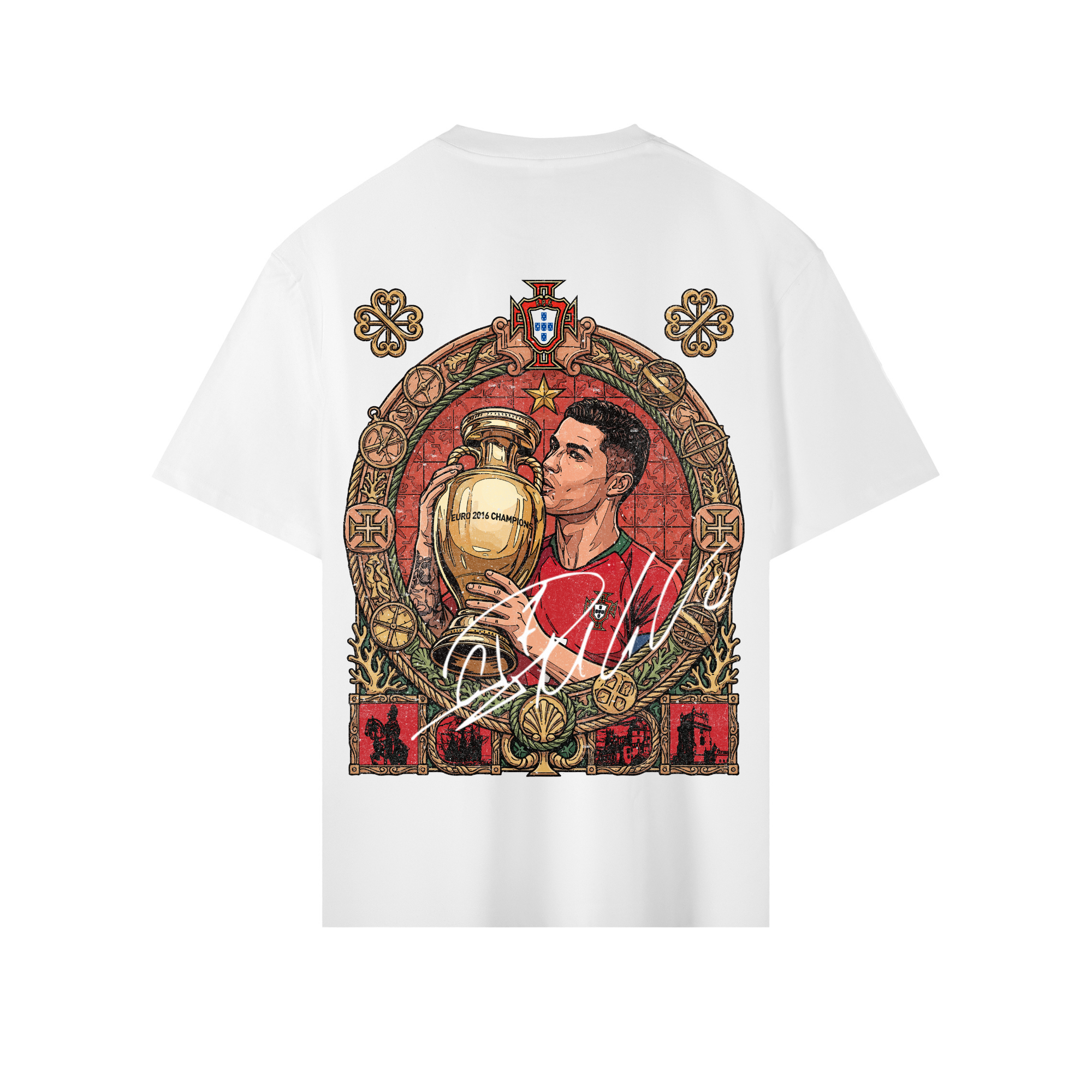 RONALDO 'EUROPE CONQUERED' T-SHIRT