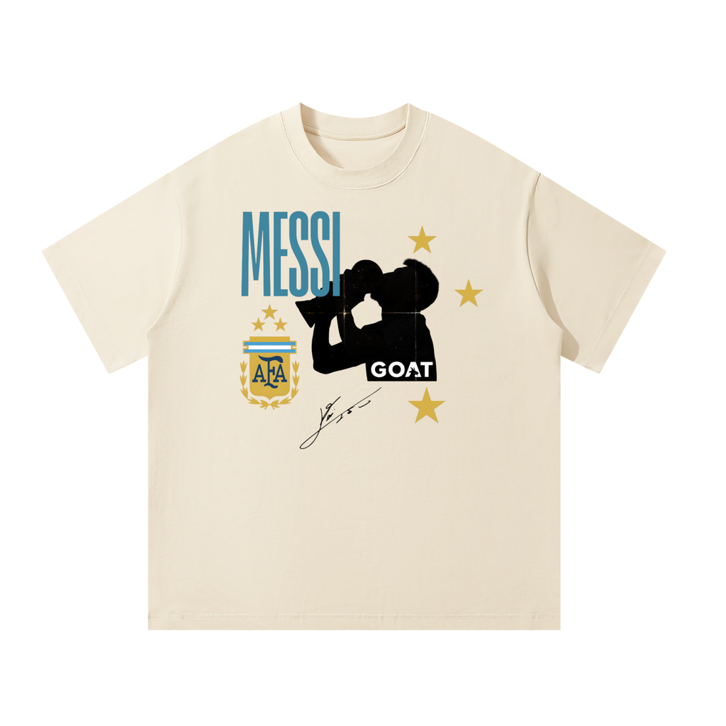 Lionel Messi GOAT Argentina Fan T-Shirt
