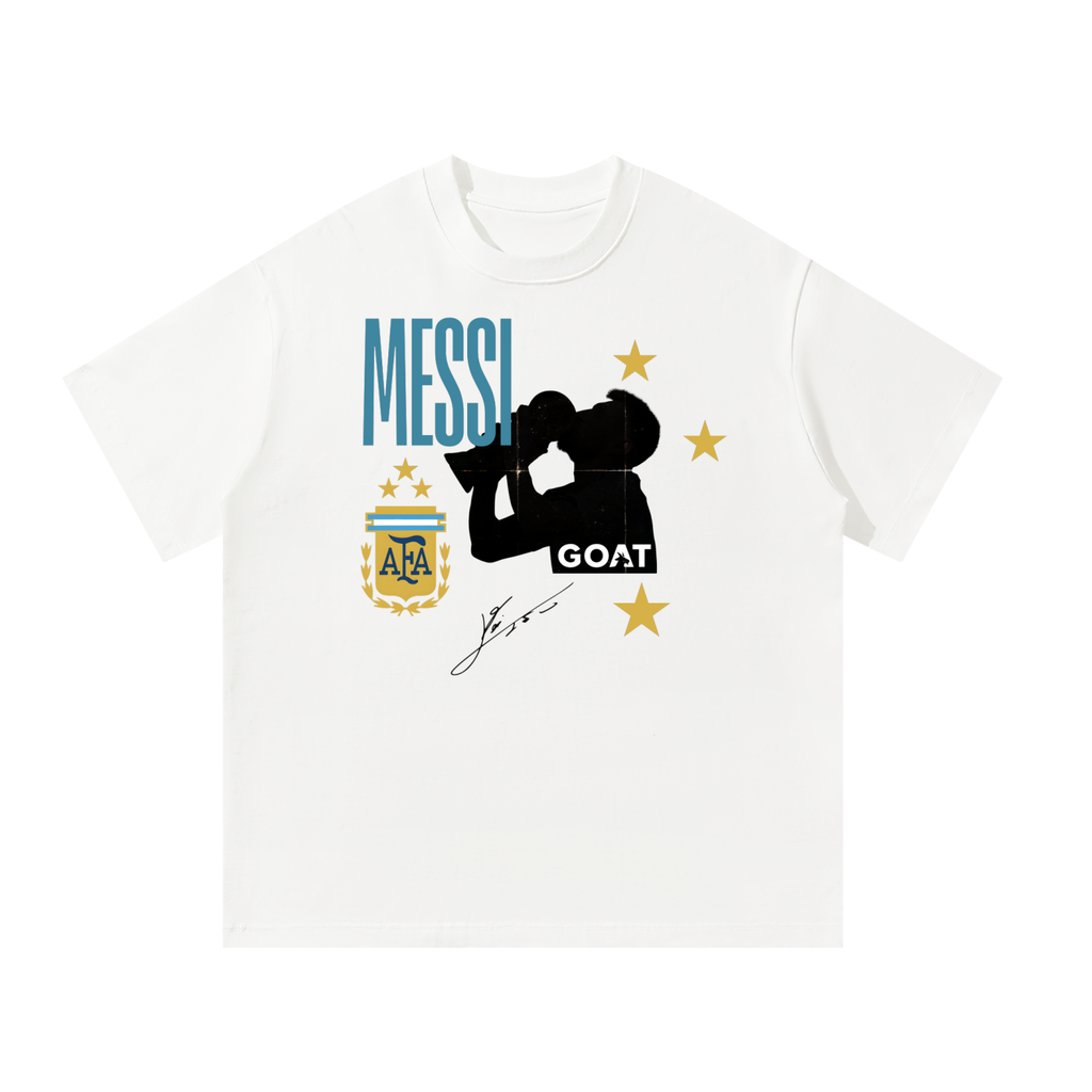 Lionel Messi GOAT Argentina Fan T-Shirt