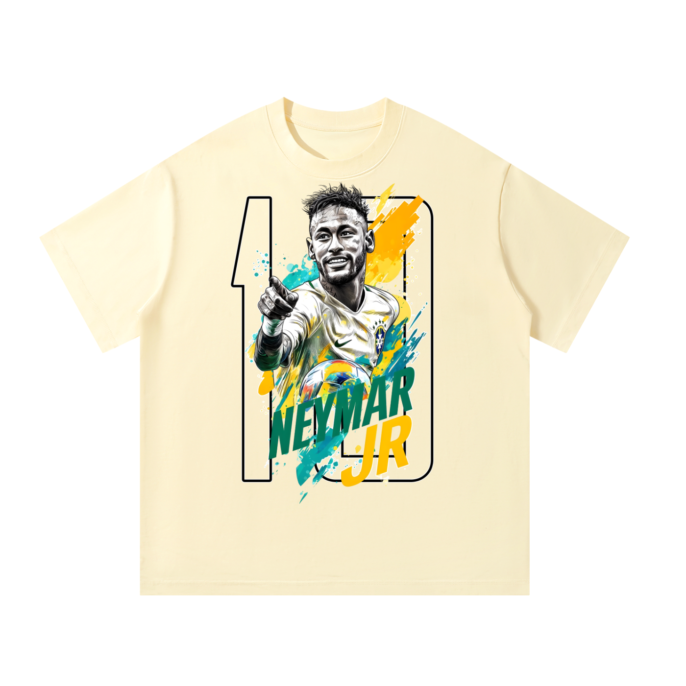 Neymar #10 Brazil Legend Fan T-Shirt