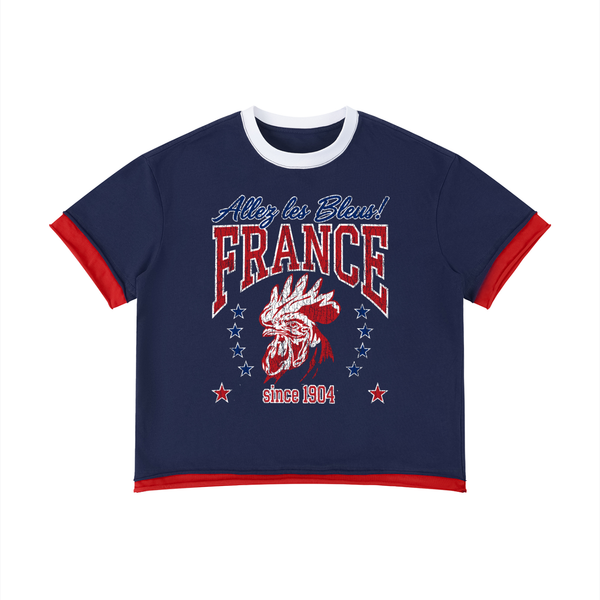 'ALLEZ LES BLEUS' FRANCE T-SHIRT