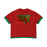 CR7 Ronaldo Portugal Bicolor Fan T-Shirt
