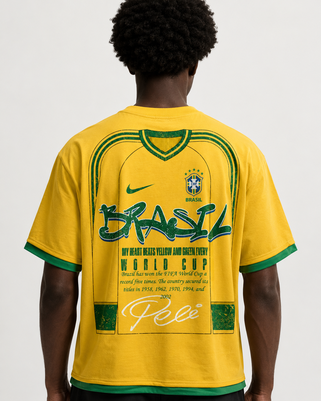 BRAZIL "Jersey In Tee"