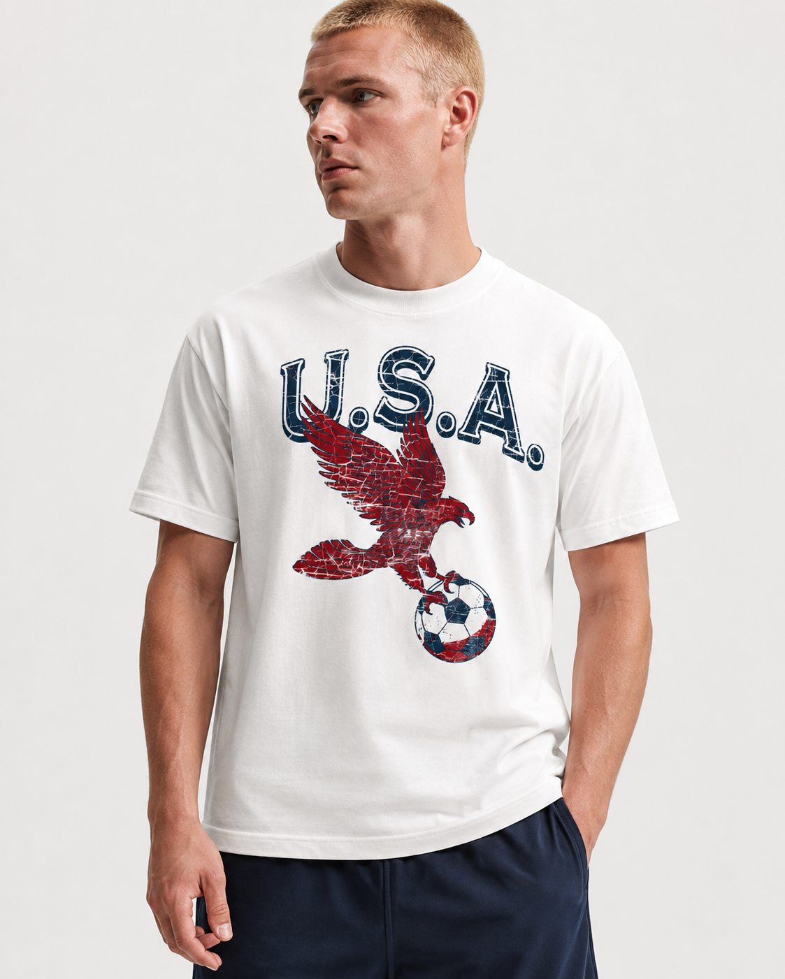 'STARS & STRIPES' USA T-SHIRT