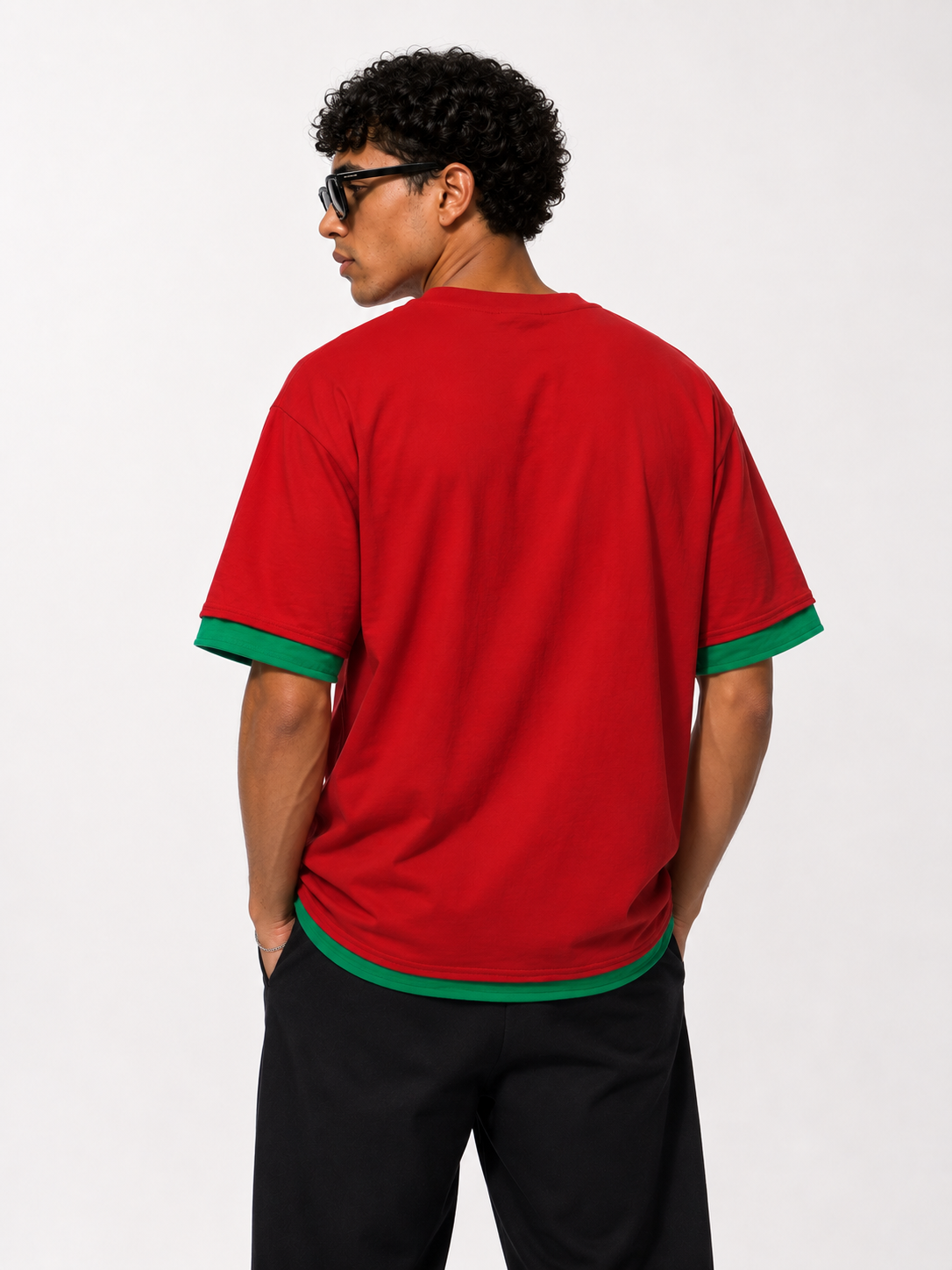 CR7 Ronaldo Portugal Bicolor Fan T-Shirt