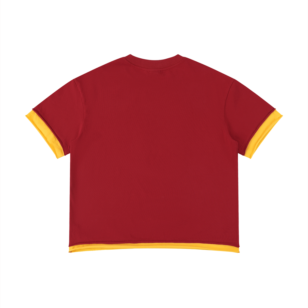 Spain Dual-Tone Boxy Tee