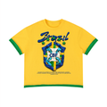 Unisex Boxy Color Block T-Shirt