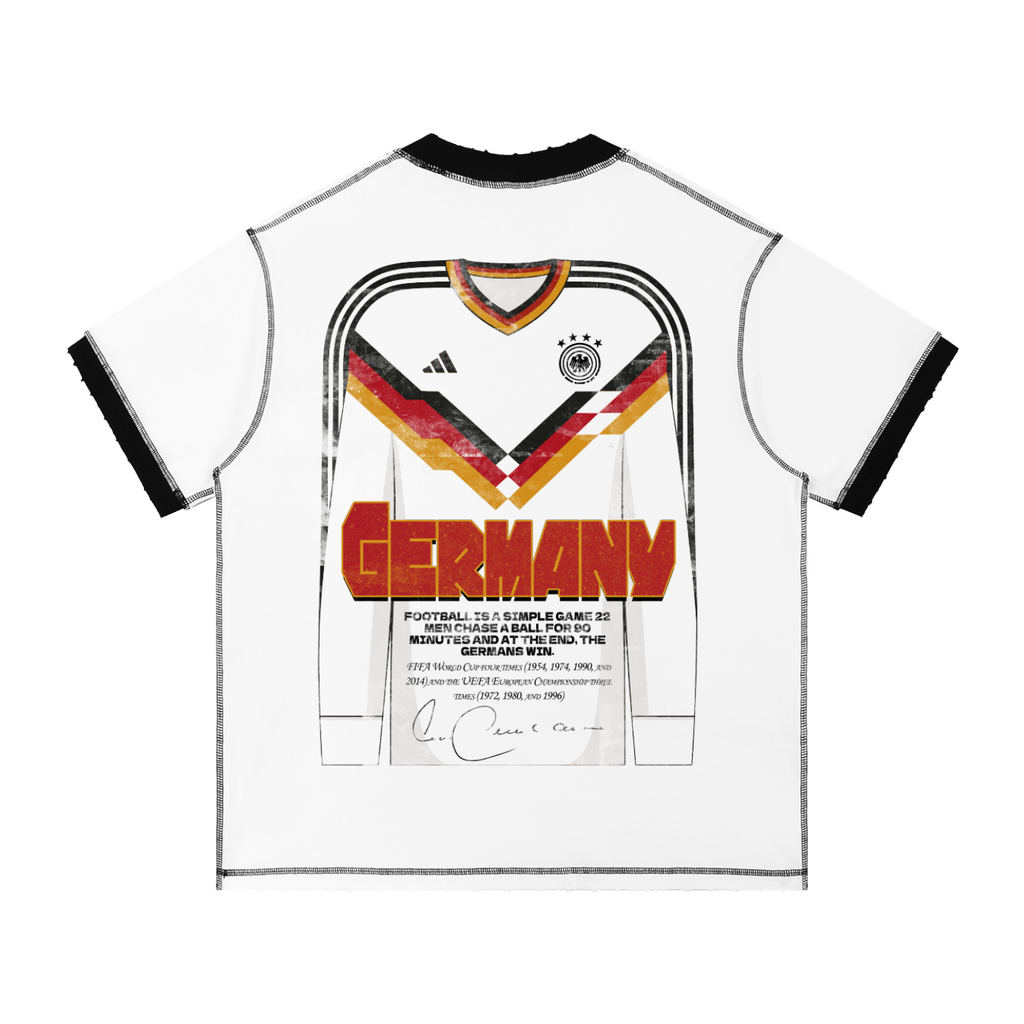 Contrast-Stitched Cotton T-Shirt