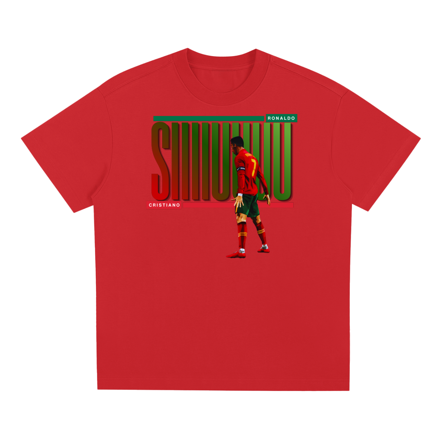 CR7 Ronaldo 'Siuu' Portugal Fan T-Shirt