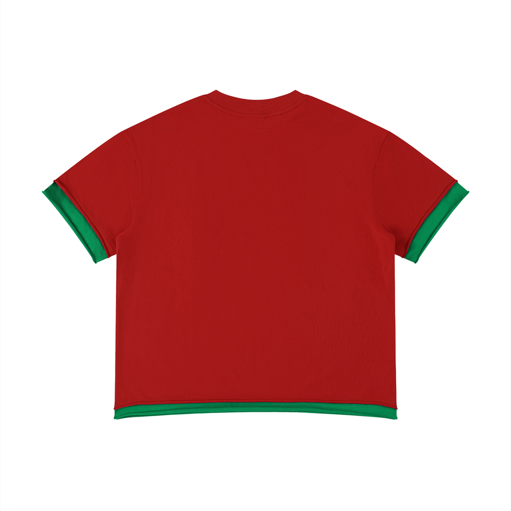 CR7 Ronaldo Portugal Bicolor Fan T-Shirt