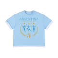 Messi Legend Argentina Dual-Tone Boxy Tee
